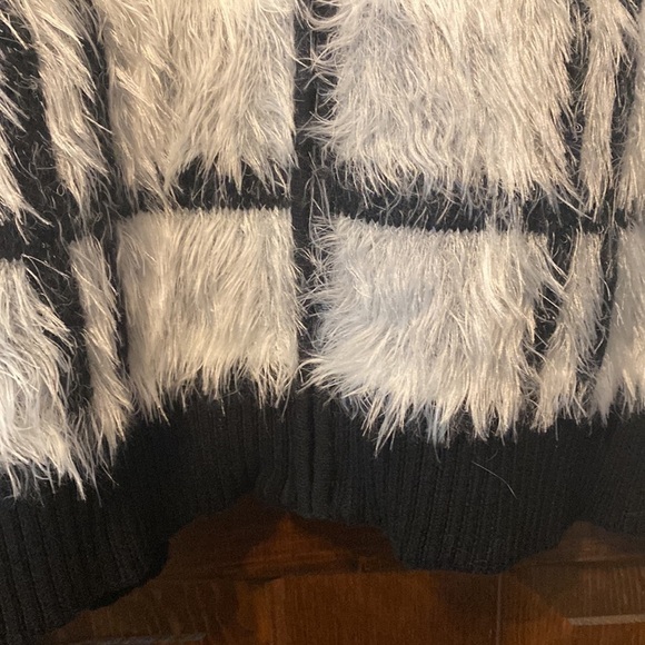 1. State Zippered Fuzzy Super Soft Sweater Jacket - Picture 3 of 8